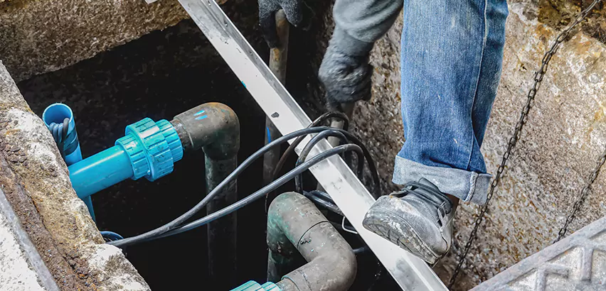 Zoeller Sewage Ejector Pump System in Raleigh